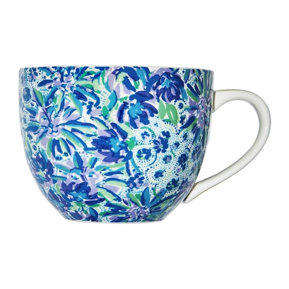 Lilly Pulitzer Ceramic Mugs (set of 2) - Picture 5 of 6